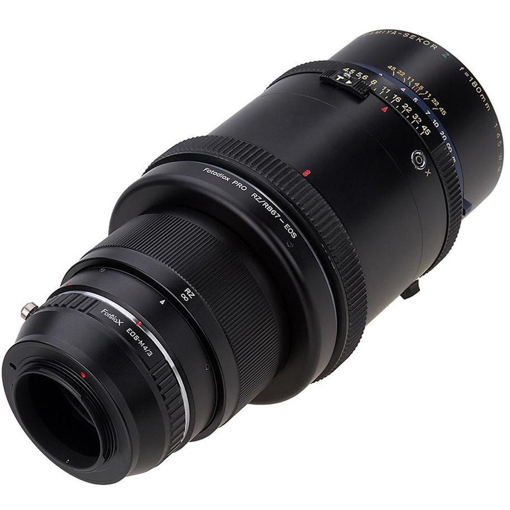 FotodioX Pro Mount Adapter for Mamiya RB67 RZ67 Lens to Micro Four Thirds Camera