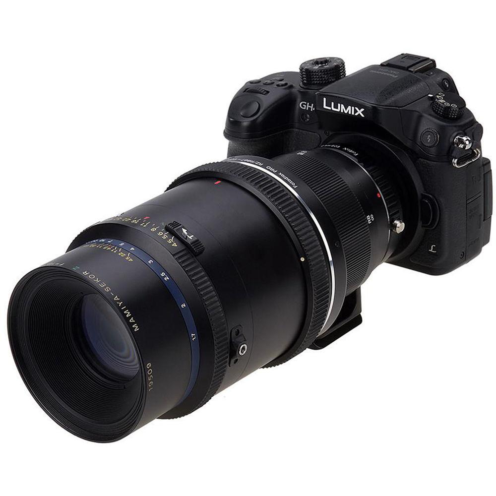 FotodioX Pro Mount Adapter for Mamiya RB67 RZ67 Lens to Micro Four Thirds Camera