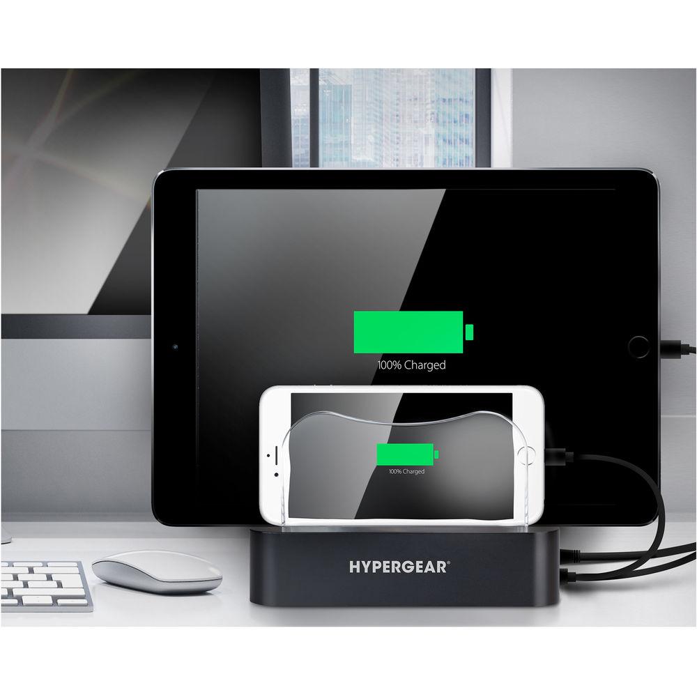 HyperGear Universal 4-Port USB Charging Station