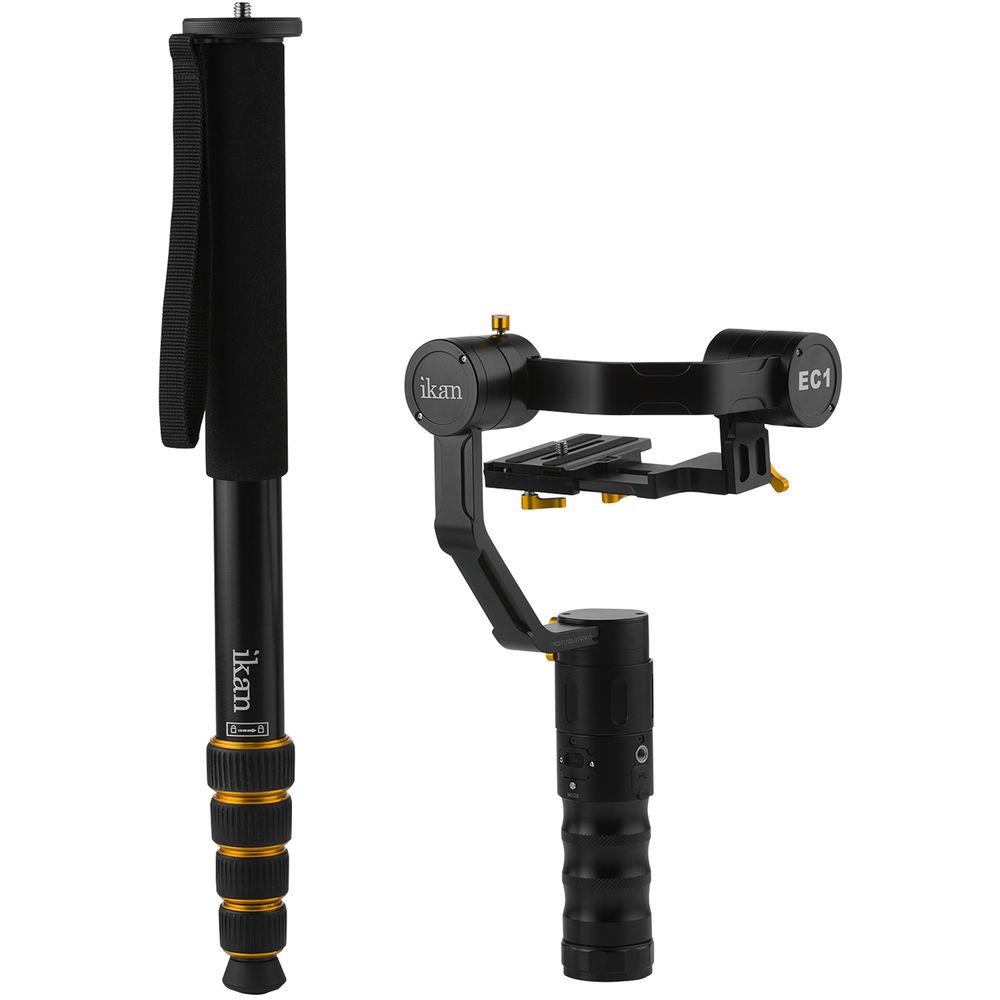 ikan EC1 Beholder 3-Axis Gimbal and 5-Section Monopod Extension Kit
