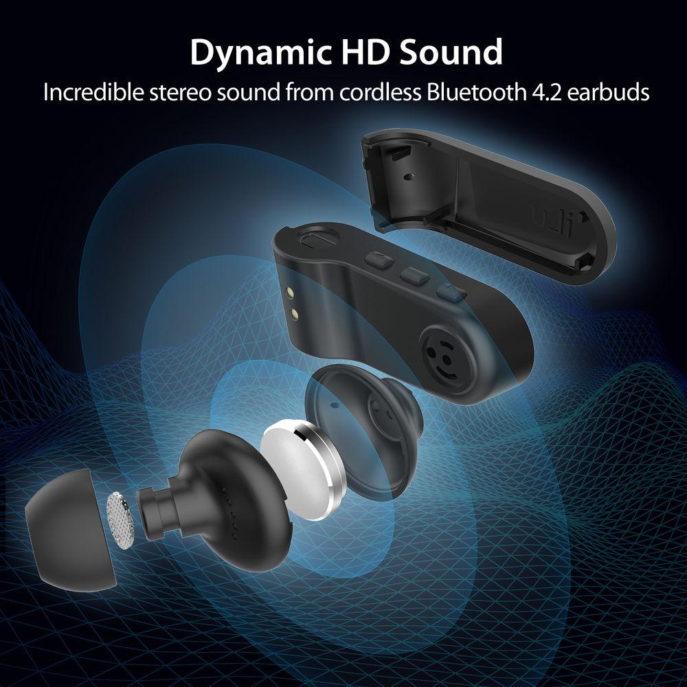 iLuv FitActive Jet 5 Wireless In-Ear Earbuds with Charging Case