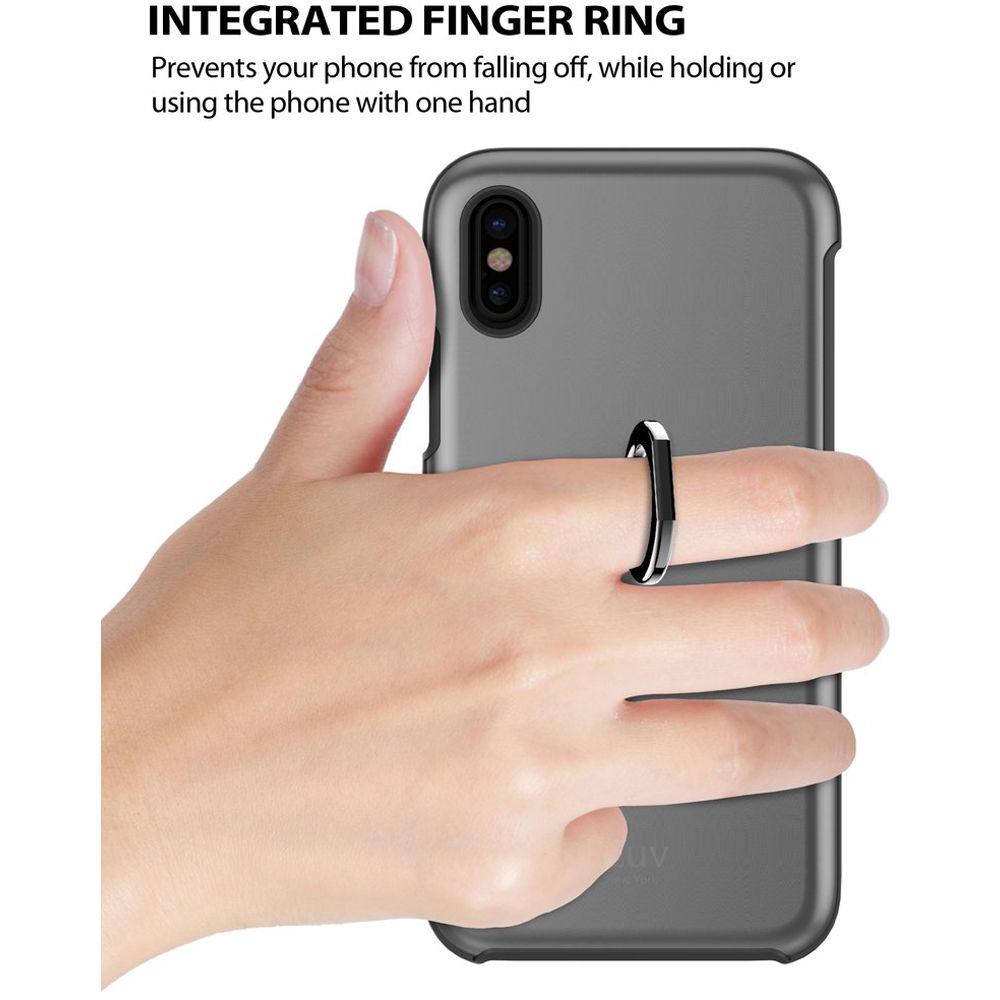 iLuv Metal Forge Ring Case for iPhone X Xs