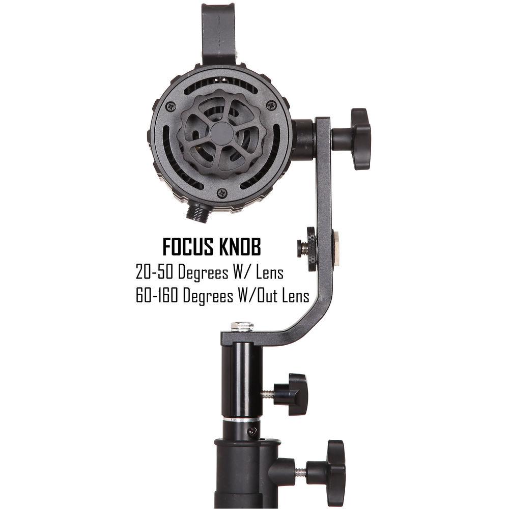 Intellytech Pocket Cannon Tungsten Focusable LED Fresnel Kit