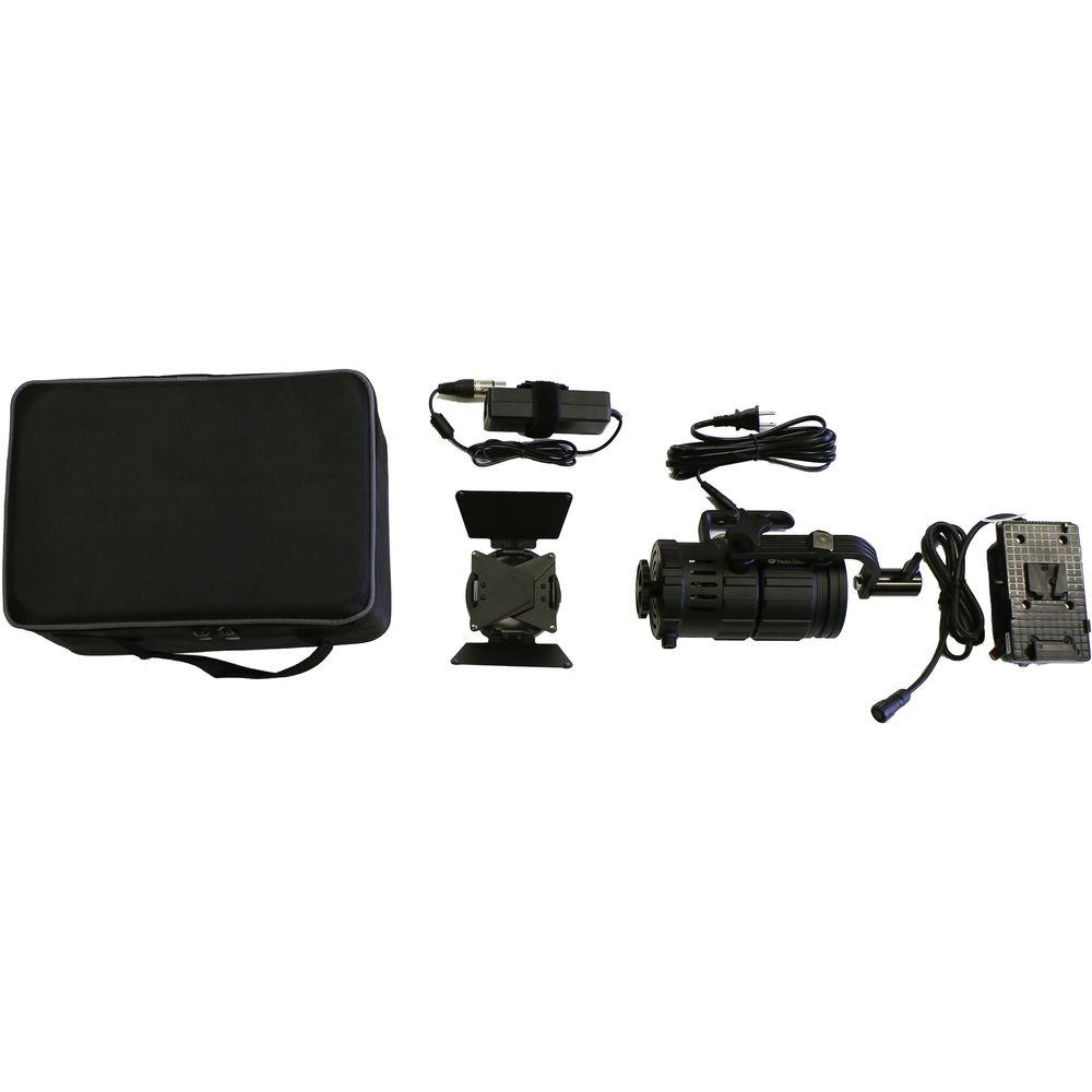 Intellytech Pocket Cannon Tungsten Focusable LED Fresnel Kit