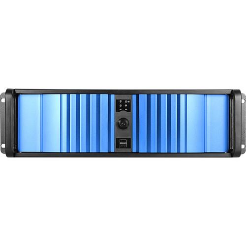 iStarUSA D-300LSEA 3 RU High-Performance Rackmount Chassis with 800W Redundant Power Supply