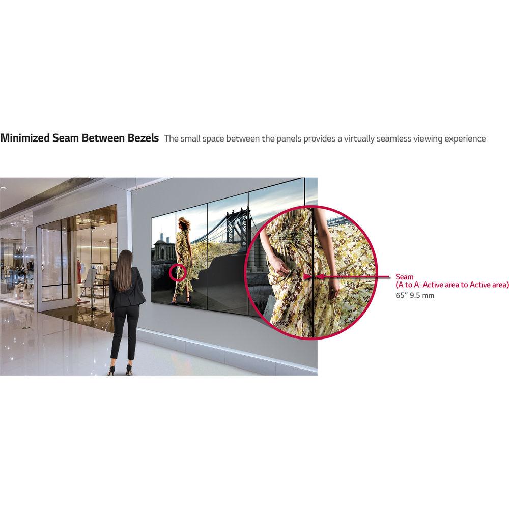 LG 65EV5C-3BO 65" UHD Video-Wall OLED Signage Display