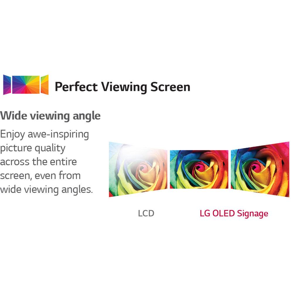 LG 65EV5C-3BO 65" UHD Video-Wall OLED Signage Display