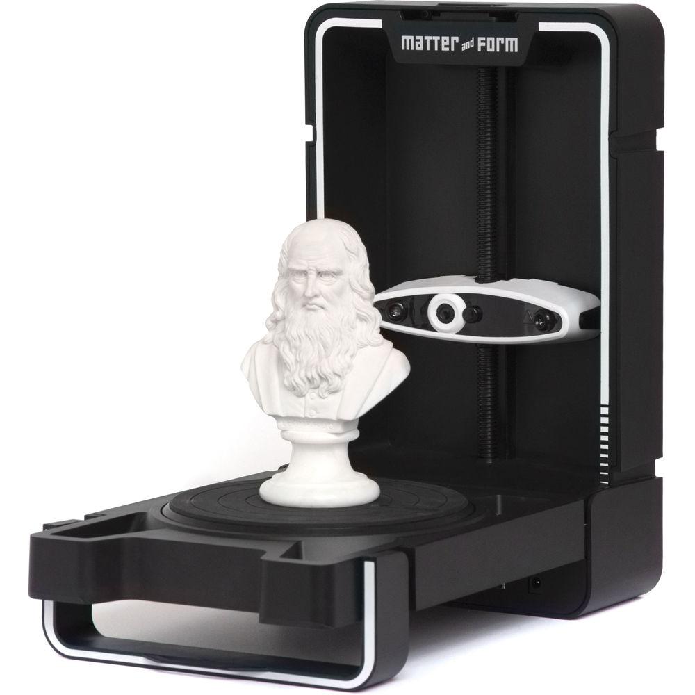 Matter and Form 3D Scanner V2 with Quickscan, Matter, Form, 3D, Scanner, V2, with, Quickscan
