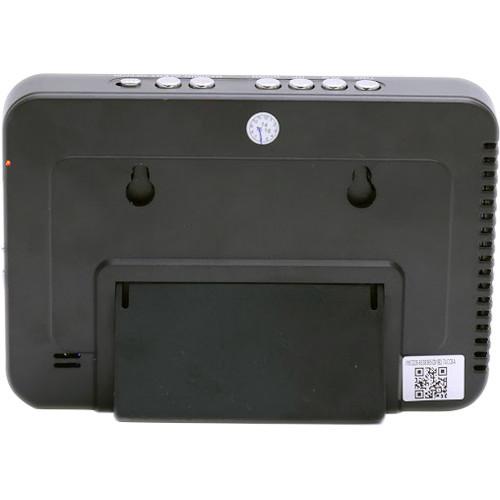 Mini Gadgets Digital Weather Clock with 1080p Wi-Fi Covert Camera