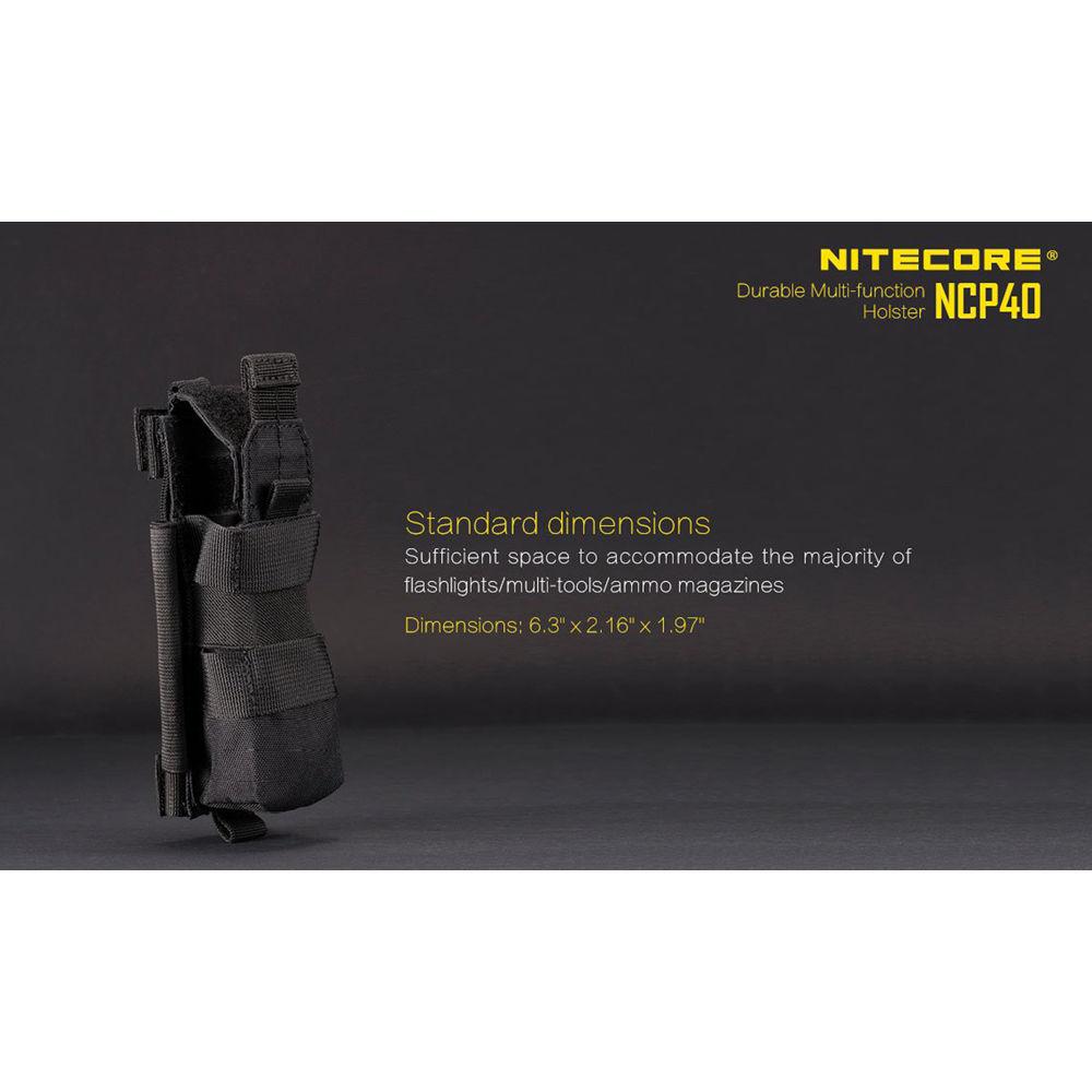 Nitecore NCP40 Tactical Flashlight Holster