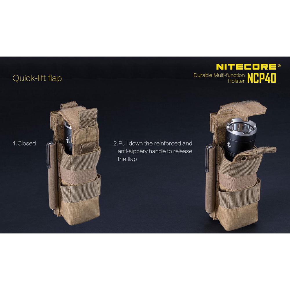 Nitecore NCP40 Tactical Flashlight Holster