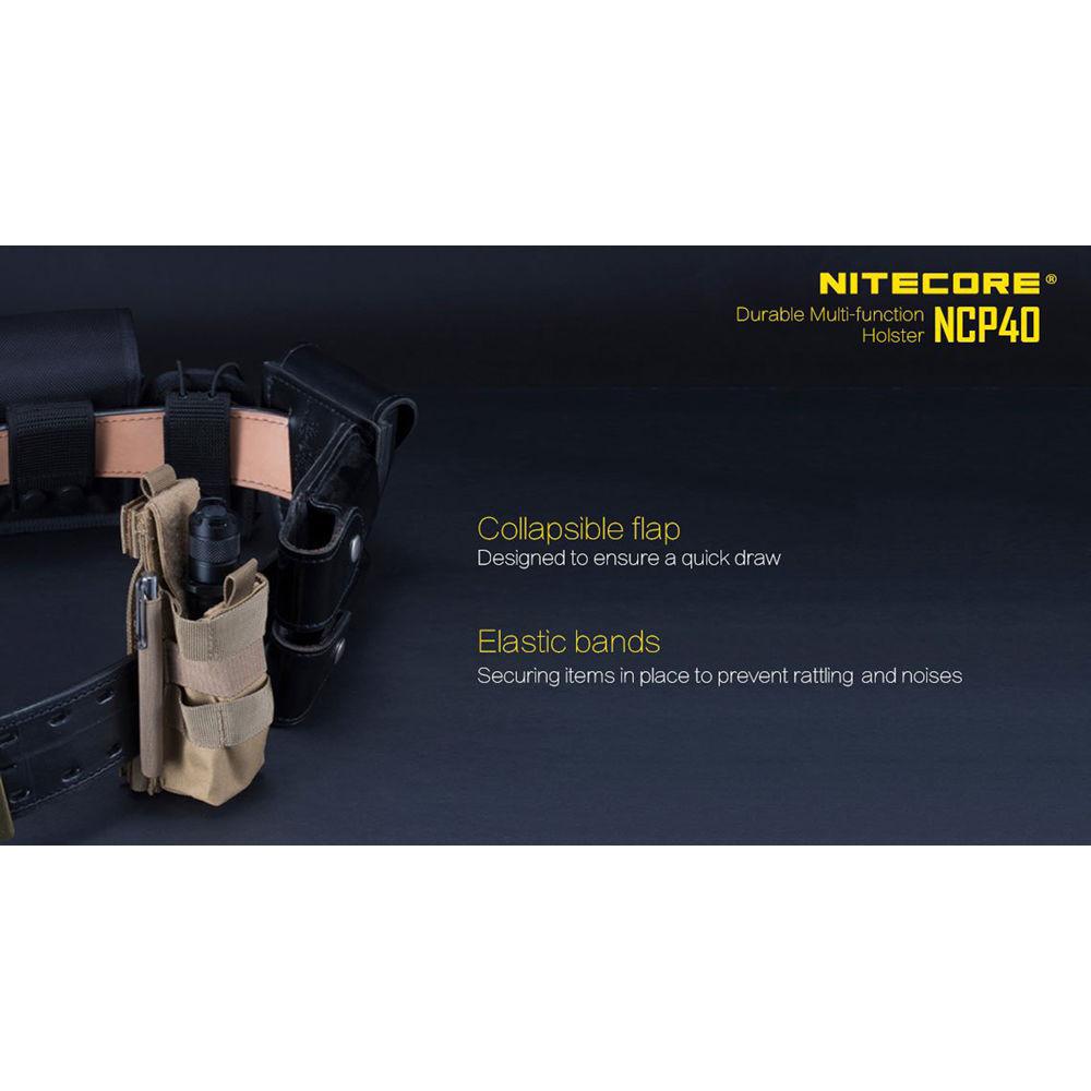 Nitecore NCP40 Tactical Flashlight Holster