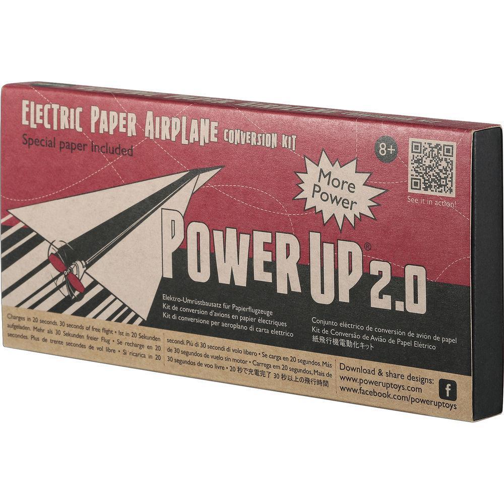 PowerUp Toys PowerUp 2.0 Electric Paper Airplane Conversion Kit, PowerUp, Toys, PowerUp, 2.0, Electric, Paper, Airplane, Conversion, Kit