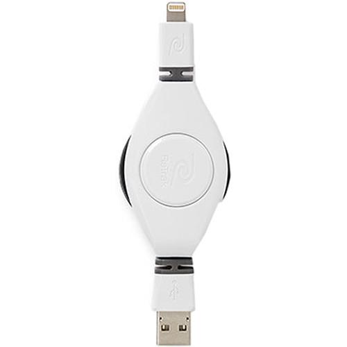 ReTrak Car Charger & Retractable Lightning to USB Cable for iOS Devices