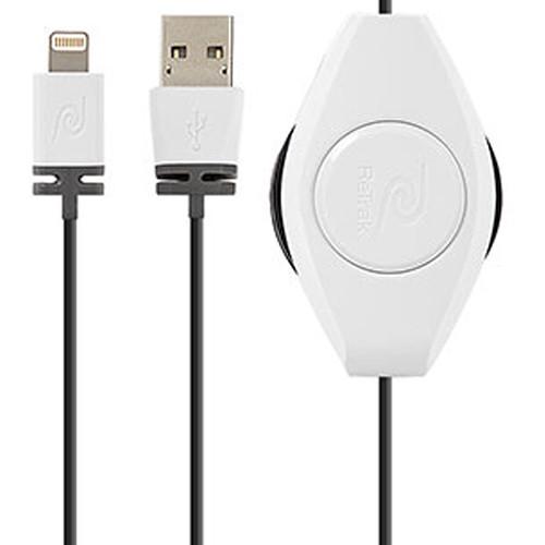 ReTrak Car Charger & Retractable Lightning to USB Cable for iOS Devices, ReTrak, Car, Charger, &, Retractable, Lightning, to, USB, Cable, iOS, Devices