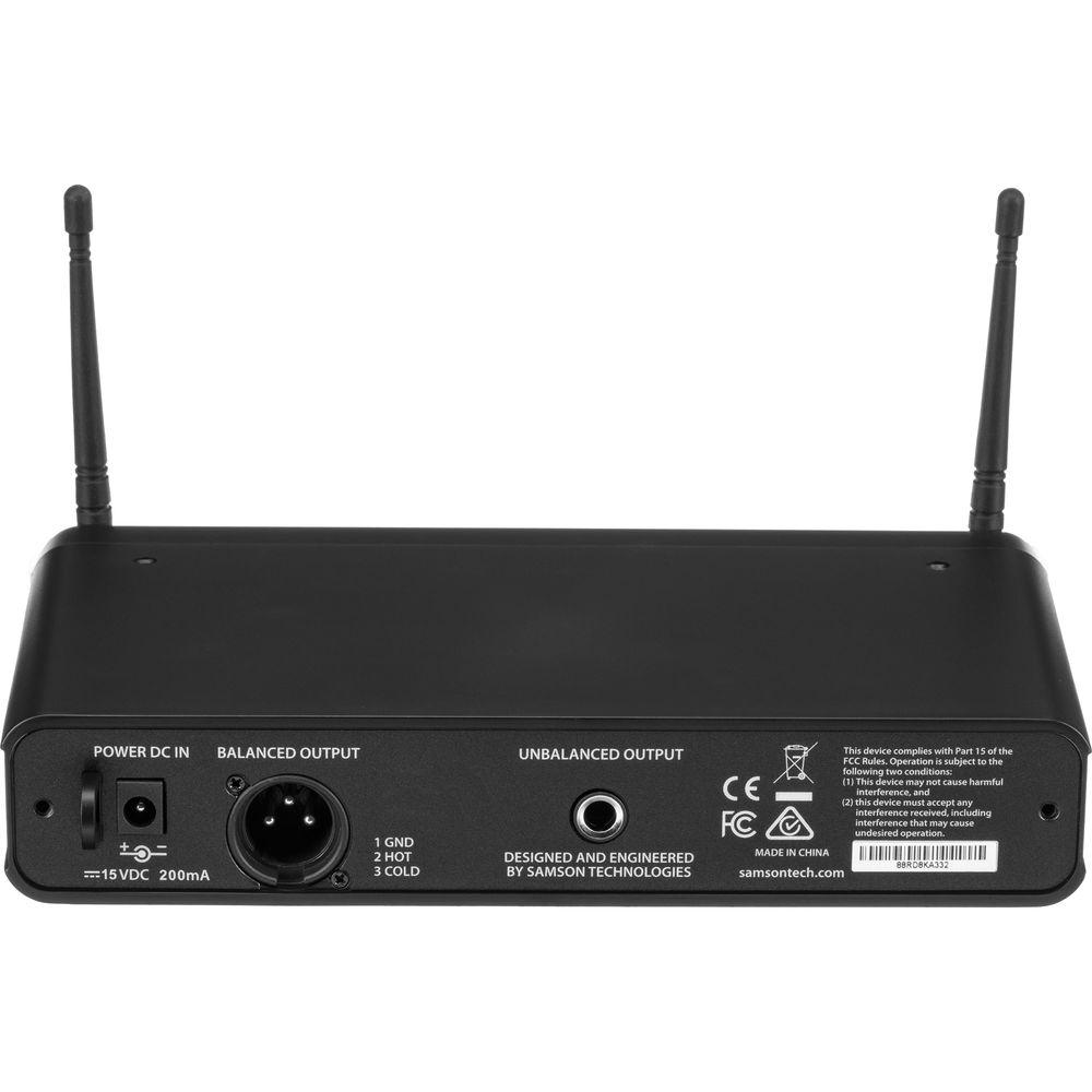 Samson Concert 88 Handheld 16-Channel True Diversity UHF Wireless System