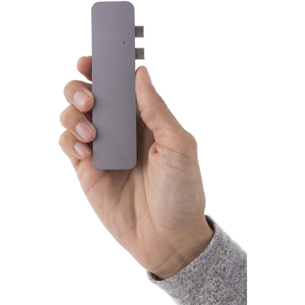 Sanho HyperDrive Duo USB-C Hub for MacBook Pro 2016 to 2018