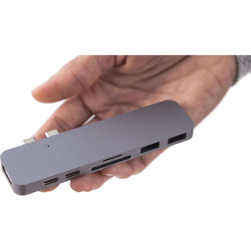 Sanho HyperDrive Duo USB-C Hub for MacBook Pro 2016 to 2018