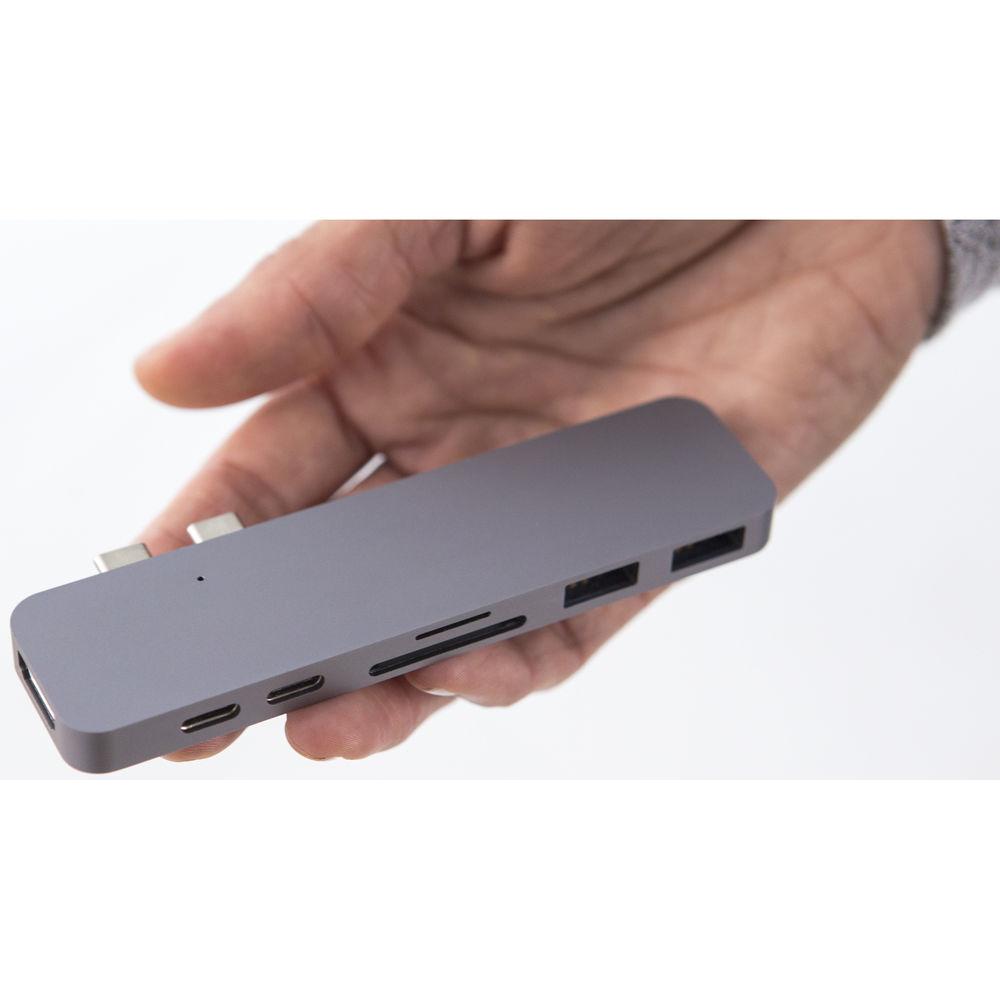 Sanho HyperDrive Duo USB-C Hub for MacBook Pro 2016 to 2018