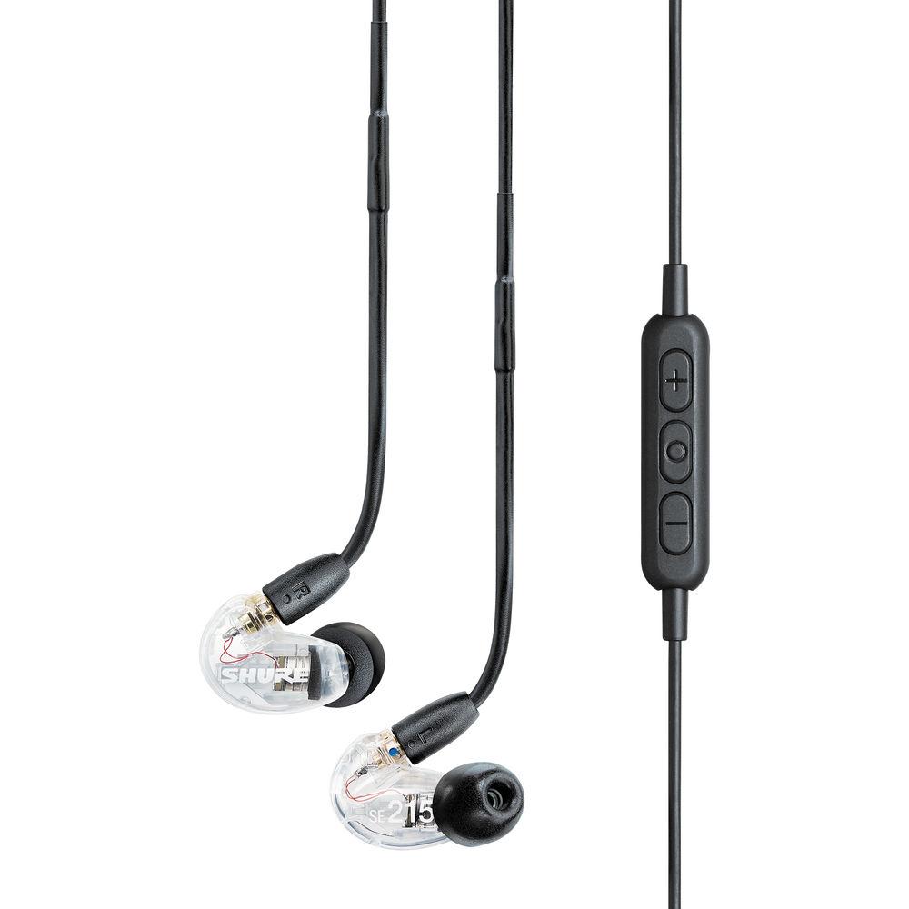 Shure SE215-BT1 Sound-Isolating Earphones with RMCE-BT1 Bluetooth Cable