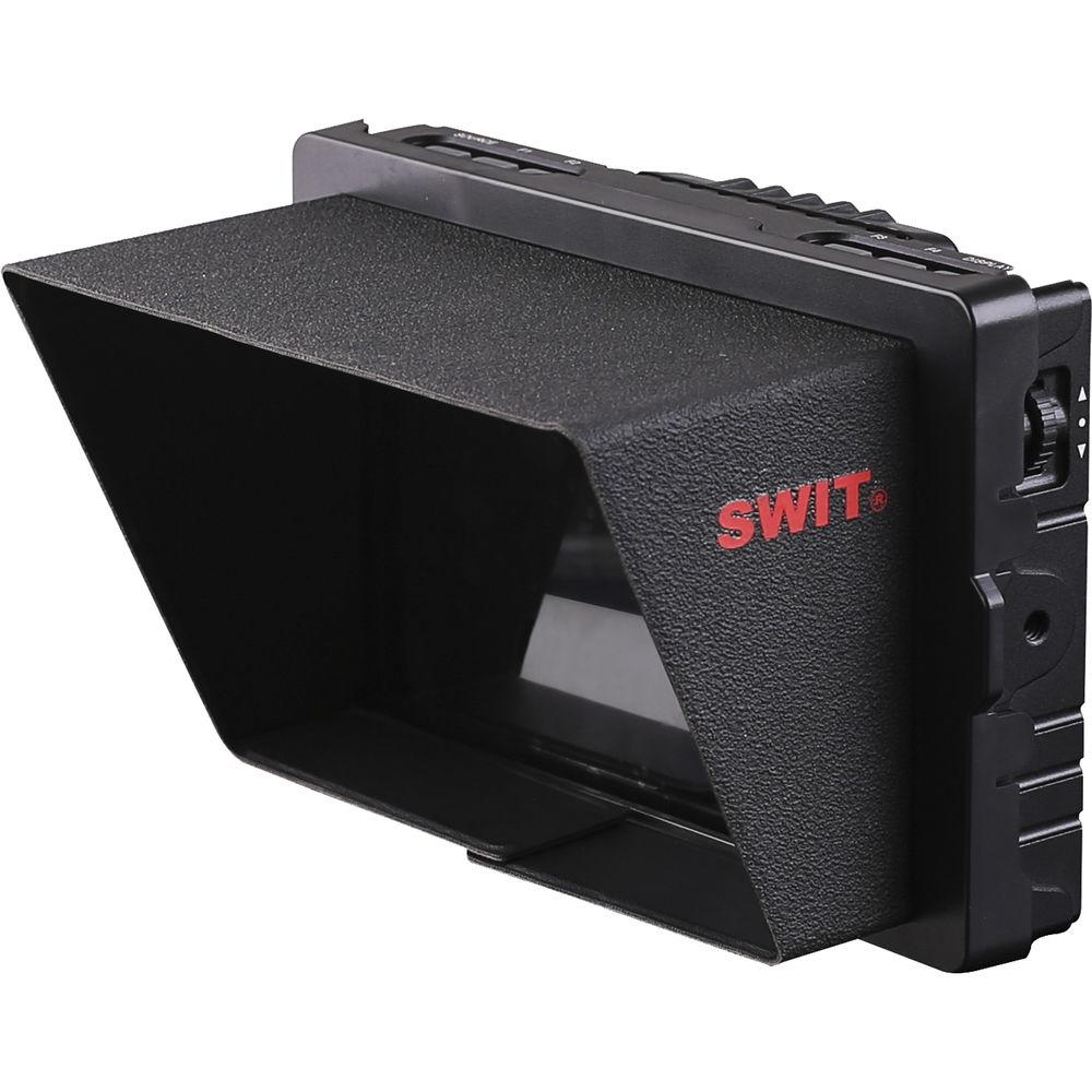SWIT S-1073F 7" Full HD Waveform LCD Monitor with S-7006B Panasonic VW DV Battery Plate