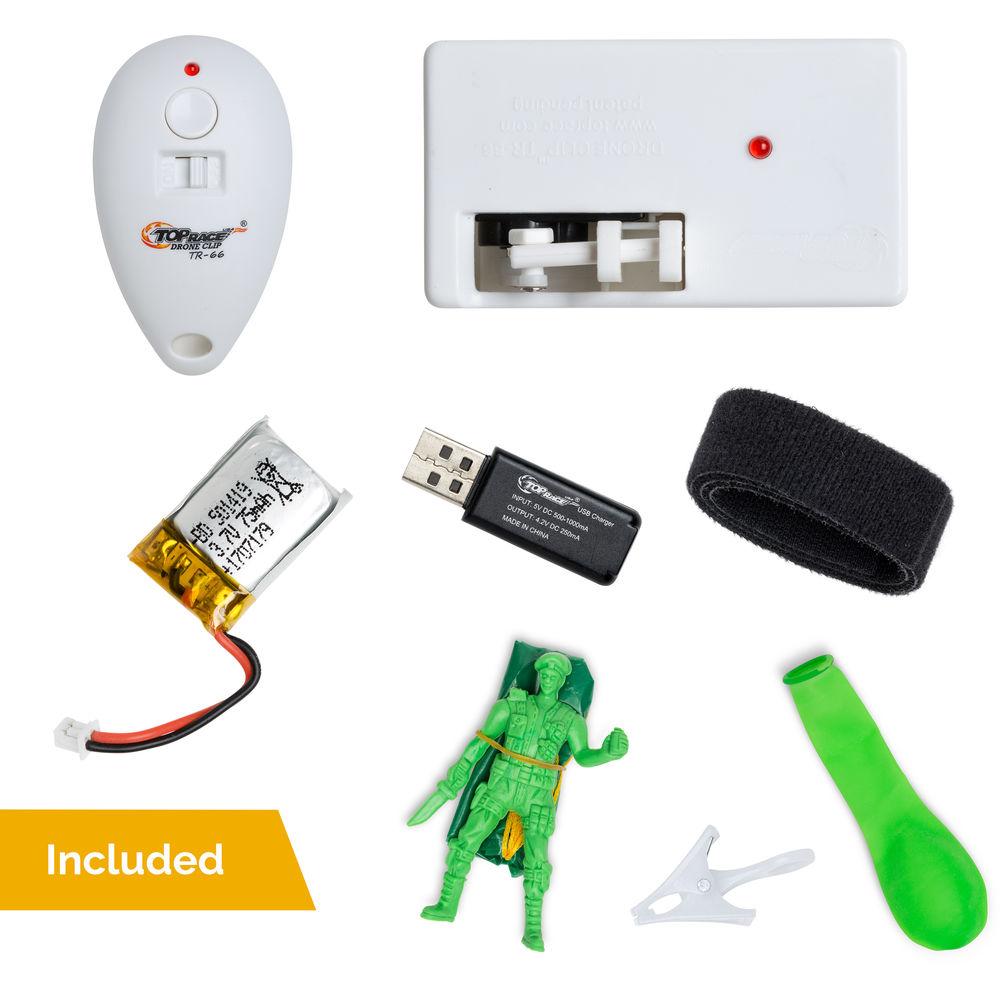 Top Race Drone Clip Remote Control Object Launcher