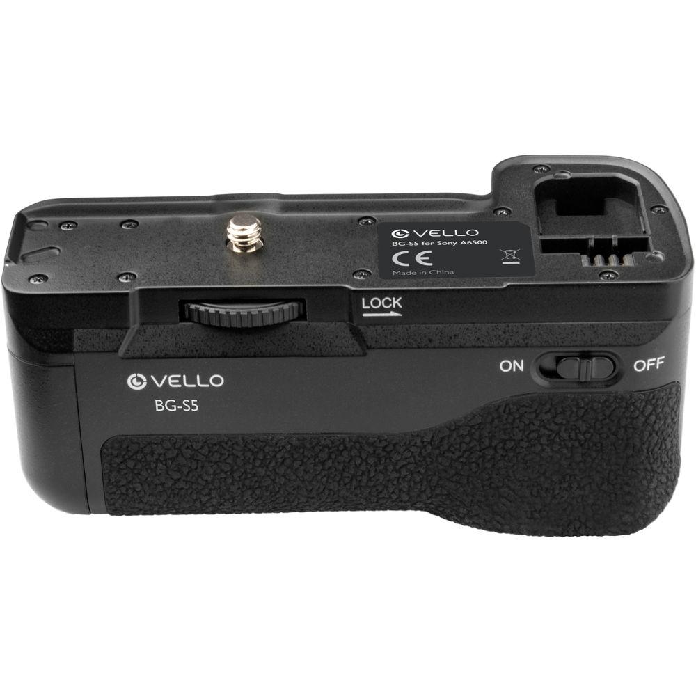 Vello BG-S5 Battery Grip for Sony Alpha a6500