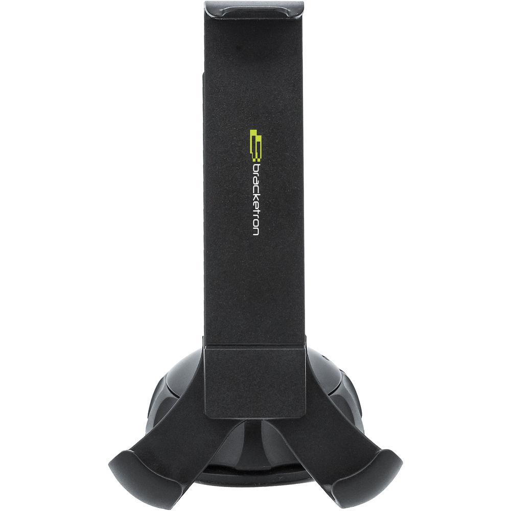 Bracketron Xtreme Grip XL Cell Phone Holder with USB Socket Charger for Select Smartphones and Portable Devices