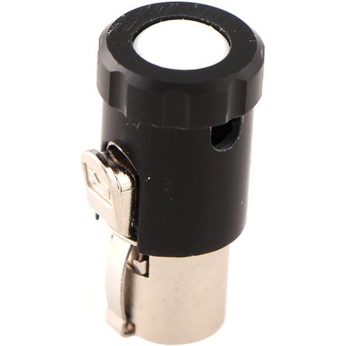 Cable Techniques Low-Profile Female TA5F Connector with 90-Degree Left Side-Exit