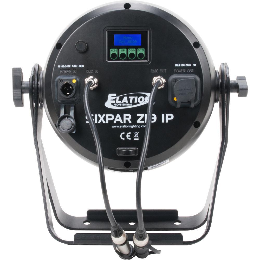 Elation Professional Sixpar Z19 IP LED Fixture
