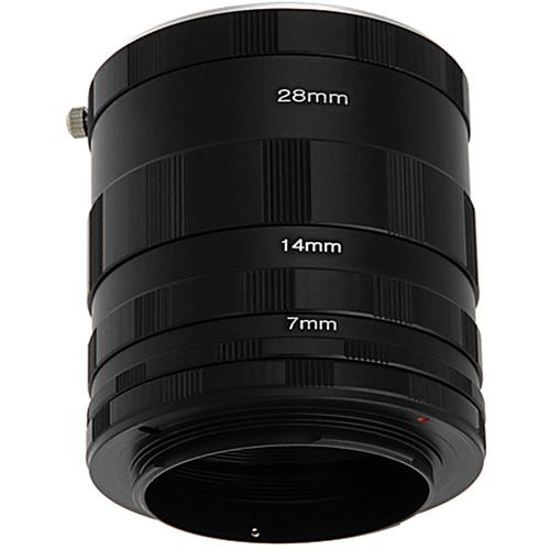 FotodioX Macro Extension Tube Set for 4 3-Mount Cameras: for Extreme Close-Up Photography
