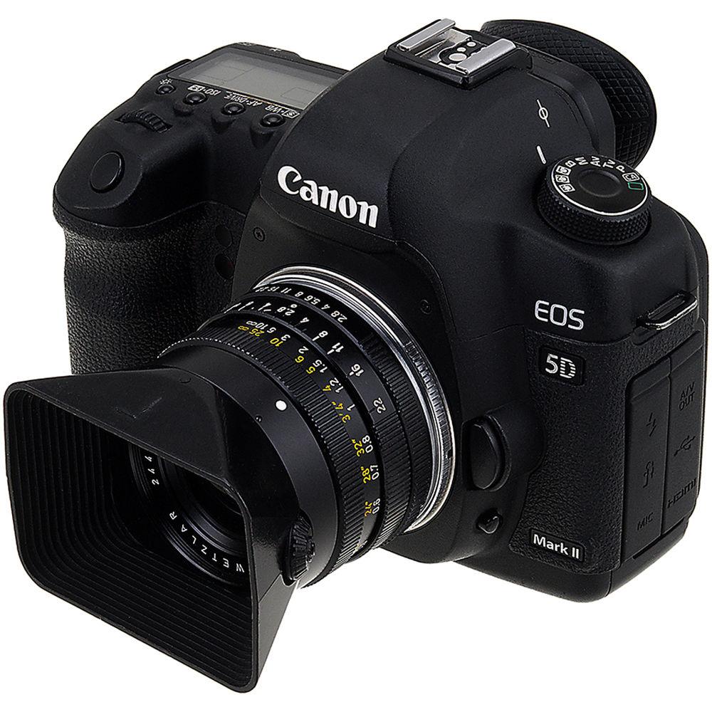 FotodioX Mount Adapter for Leica R-Mount Lens to Canon EOS Camera