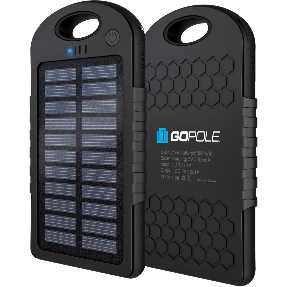 GoPole Dualcharge Power Bank and Solar Charger