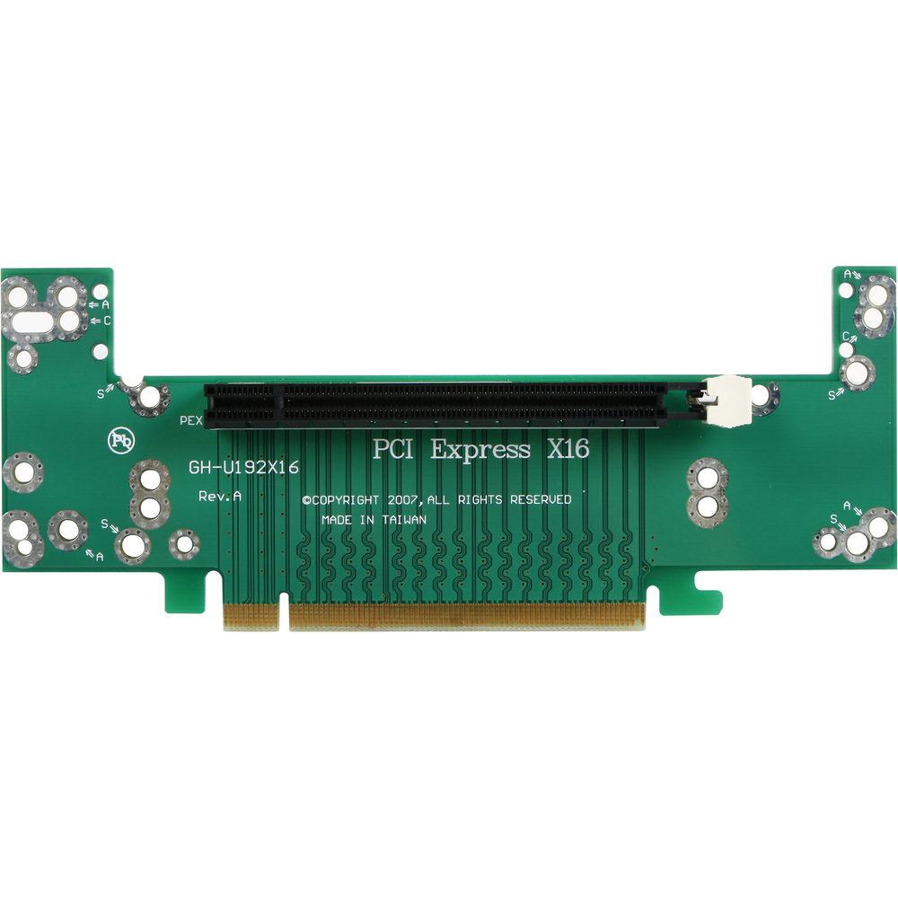 iStarUSA 2RU PCIe x16 to PCIe x16 Riser Card, iStarUSA, 2RU, PCIe, x16, to, PCIe, x16, Riser, Card