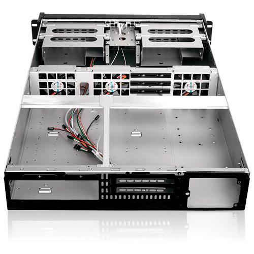 iStarUSA D-200L 2 RU High-Performance Rackmount Chassis with 800W Power Supply