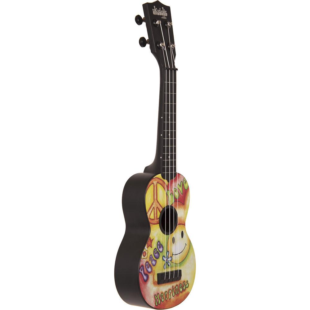 KALA KA-SU-PEACE Ukadelic Soprano Ukulele