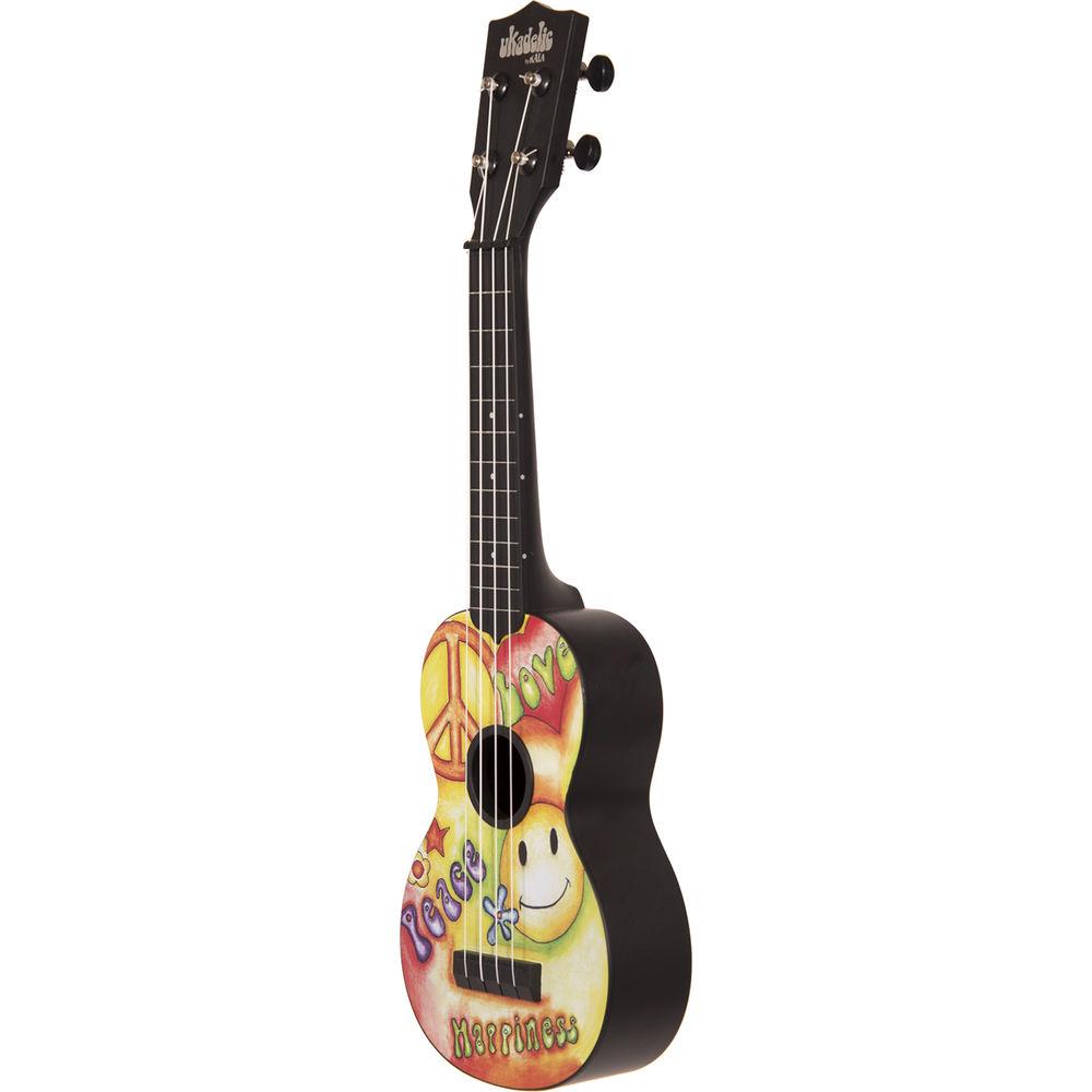 KALA KA-SU-PEACE Ukadelic Soprano Ukulele