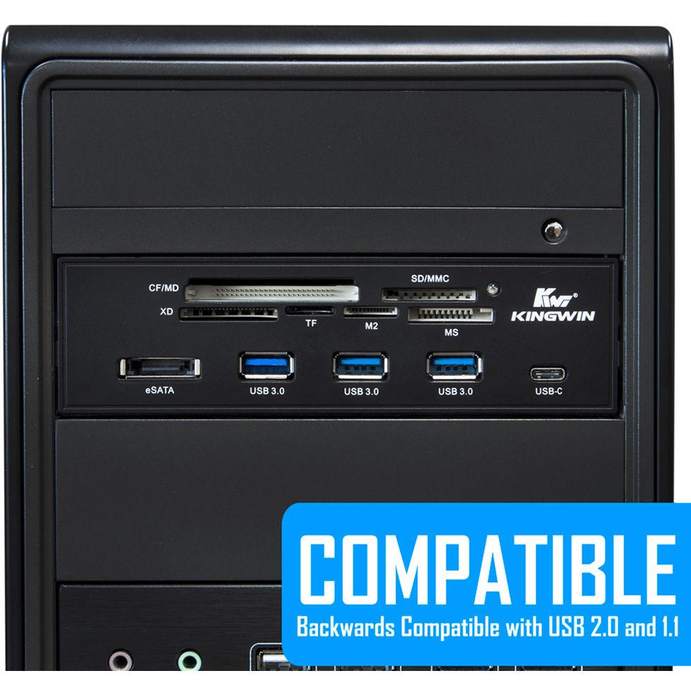 Kingwin USB 3.0 Hub with Card Reader