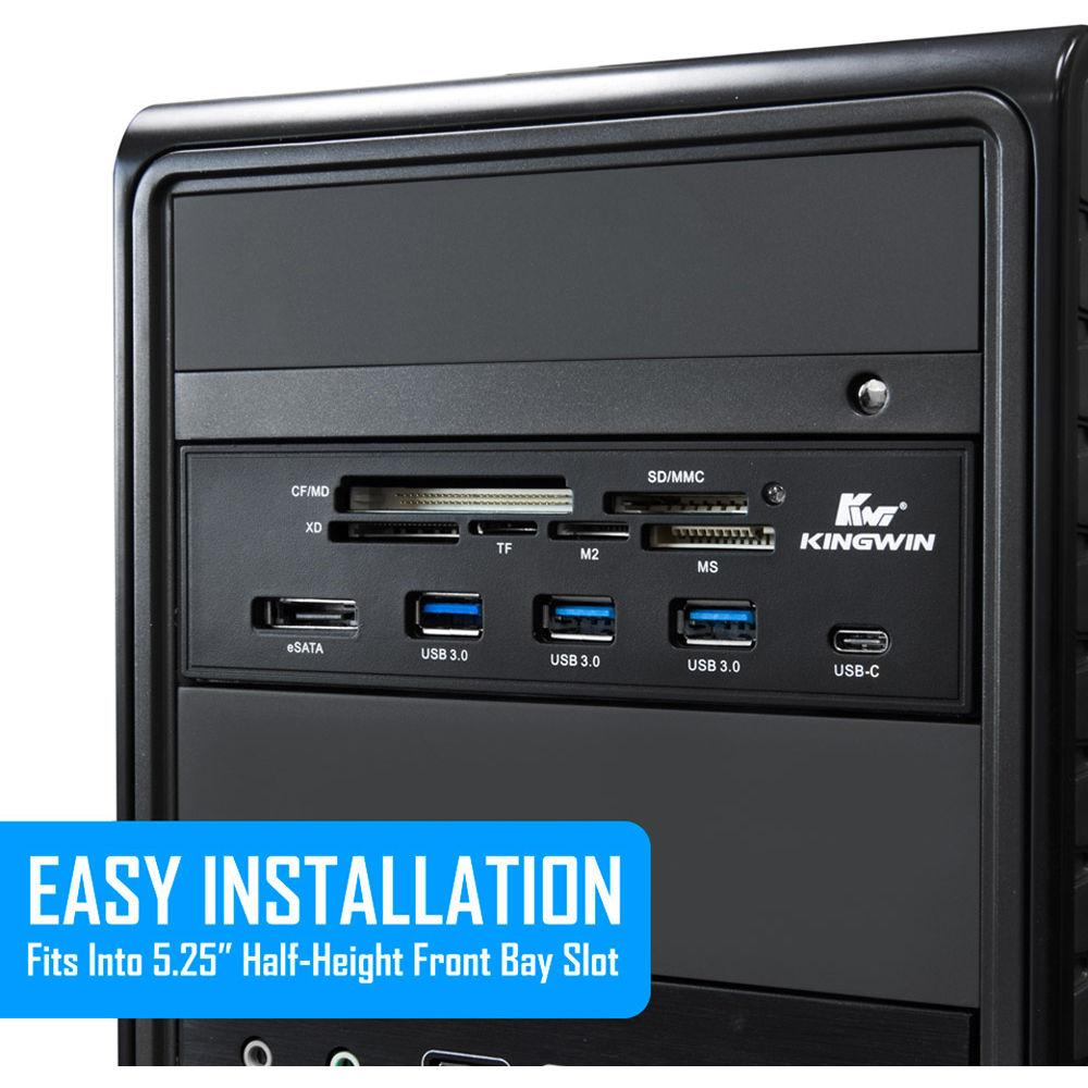 Kingwin USB 3.0 Hub with Card Reader