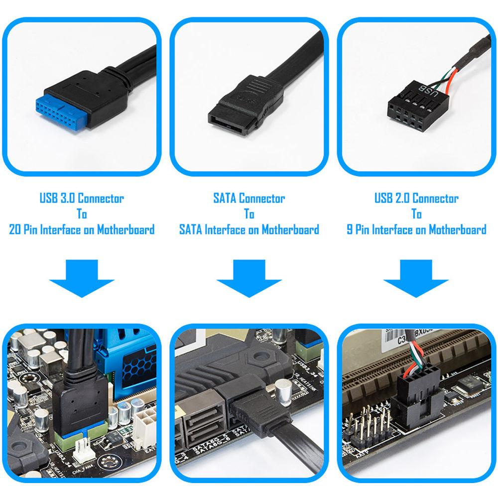 Kingwin USB 3.0 Hub with Card Reader