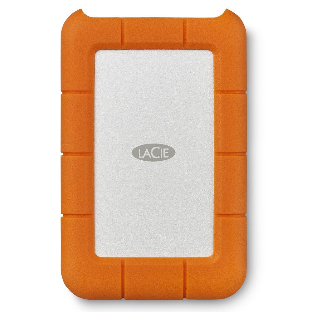 LaCie 500GB Rugged Thunderbolt External SSD with USB Type-C Port