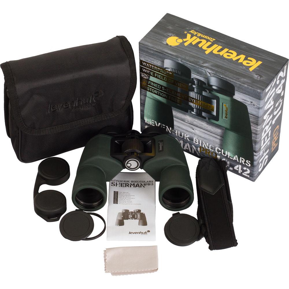 Levenhuk 10x42 Sherman PRO Binocular