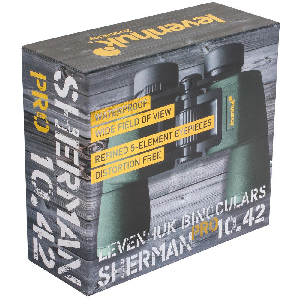 Levenhuk 10x42 Sherman PRO Binocular