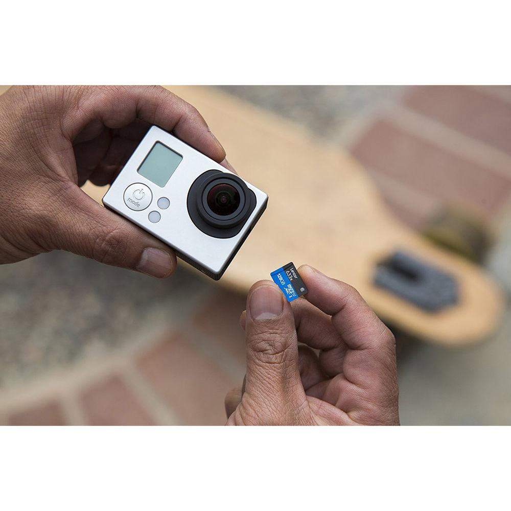 Lexar 128GB High-Performance 633x UHS-I microSDXC Memory Card with SD Adapter