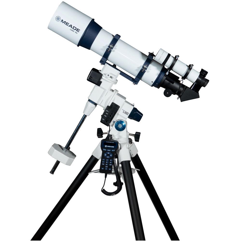Meade LX85 127mm f 6 Achro Refractor GoTo EQ Telescope