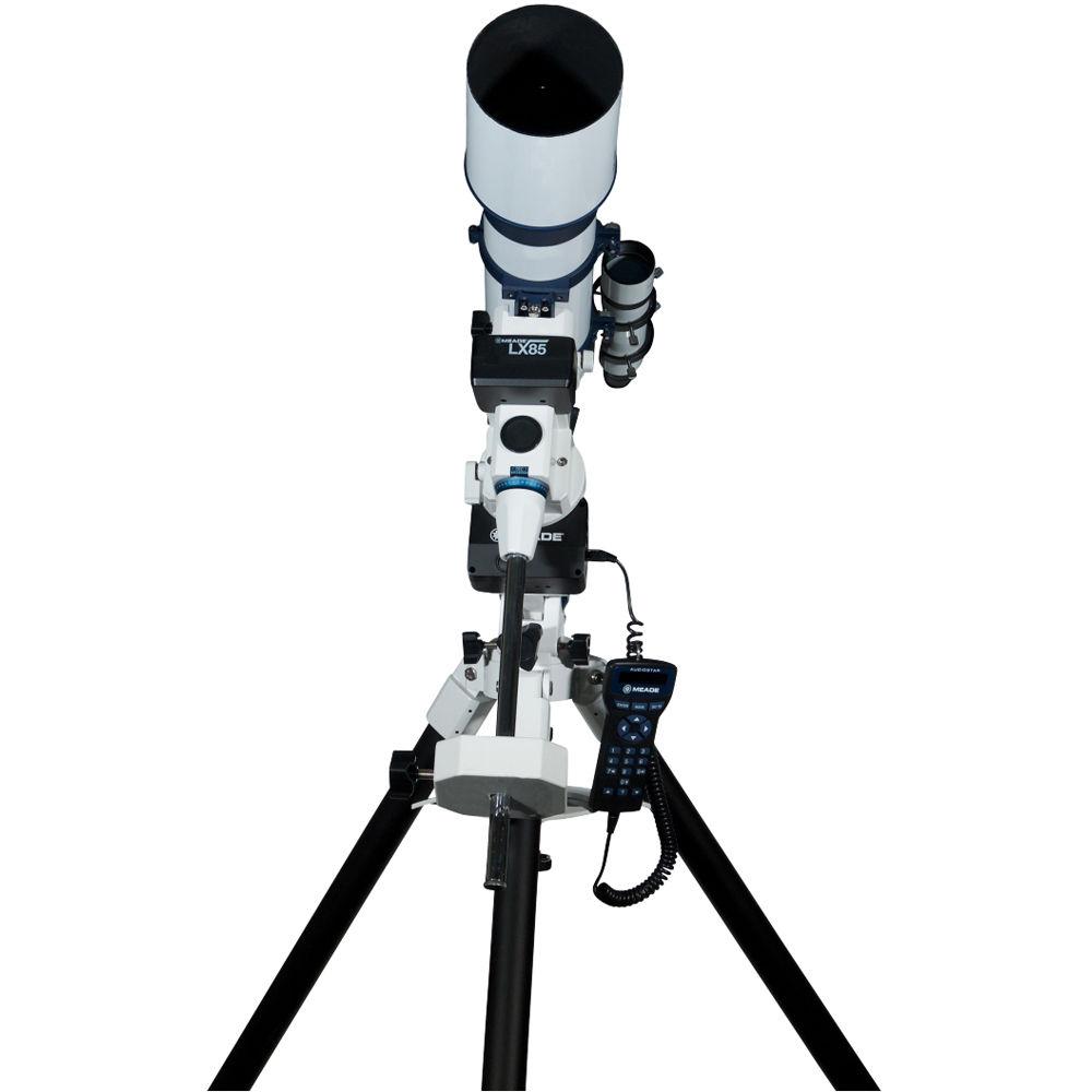 Meade LX85 127mm f 6 Achro Refractor GoTo EQ Telescope
