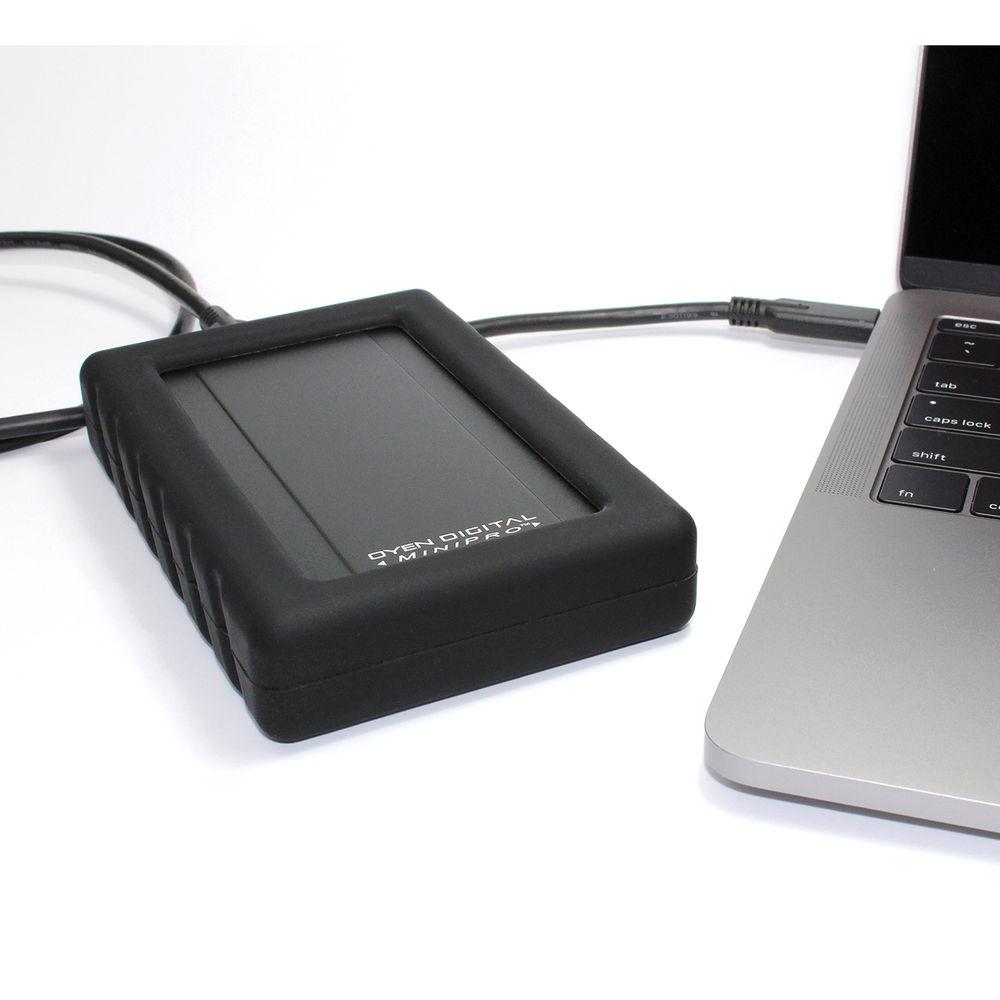 Oyen Digital 2TB MiniPro Dura Rugged USB 3.1 Type-C External Hard Drive