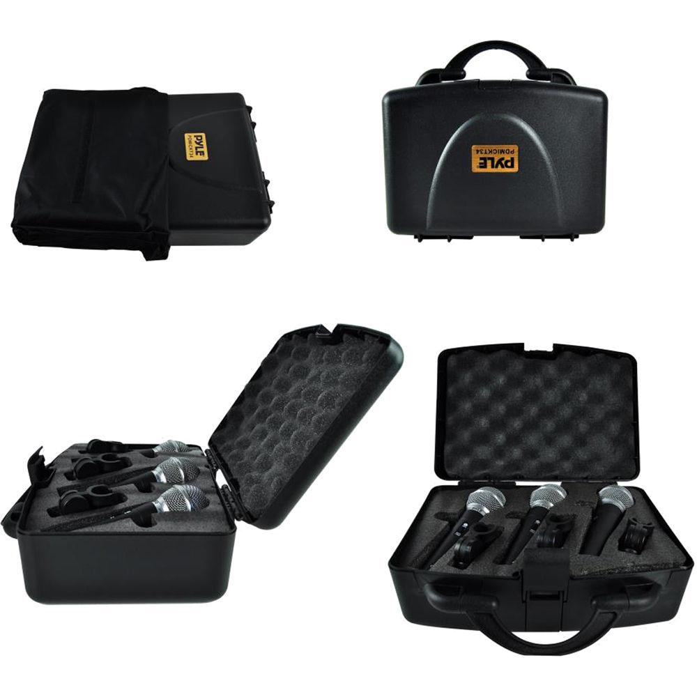 Pyle Pro Dynamic Handheld Microphone Kit with XLR Cables