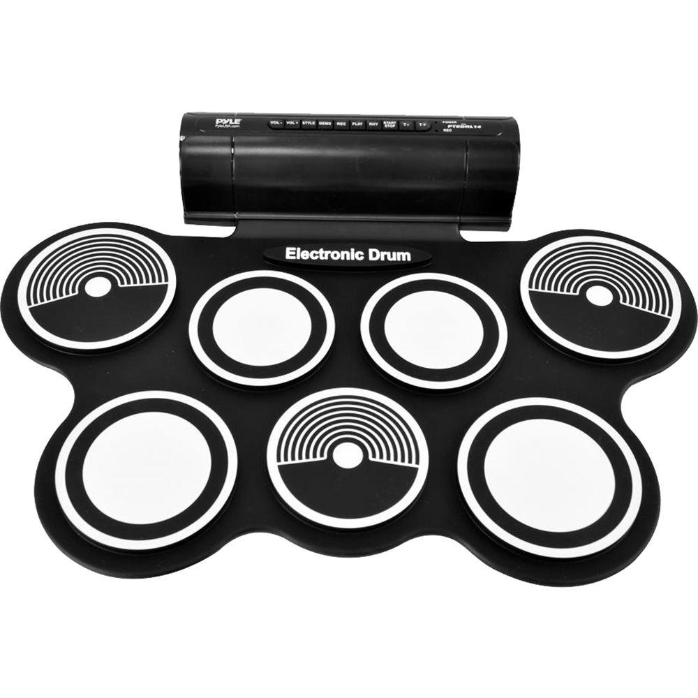 Pyle Pro PYPTEDRL12 Roll-Up Electronic Drum Kit