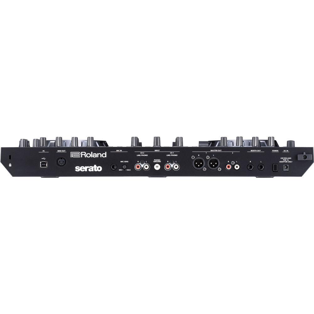 Roland DJ-505 2-Channel, 4-Deck DJ Controller for Serato DJ